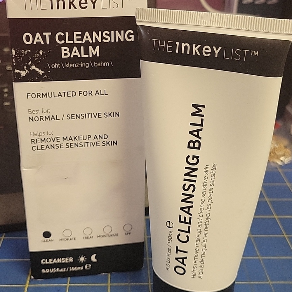 The INKEY List Oat Cleansing Balm 150ml Tube In Box New